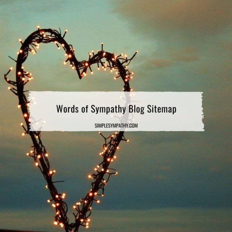 Words of Sympathy Blog 3